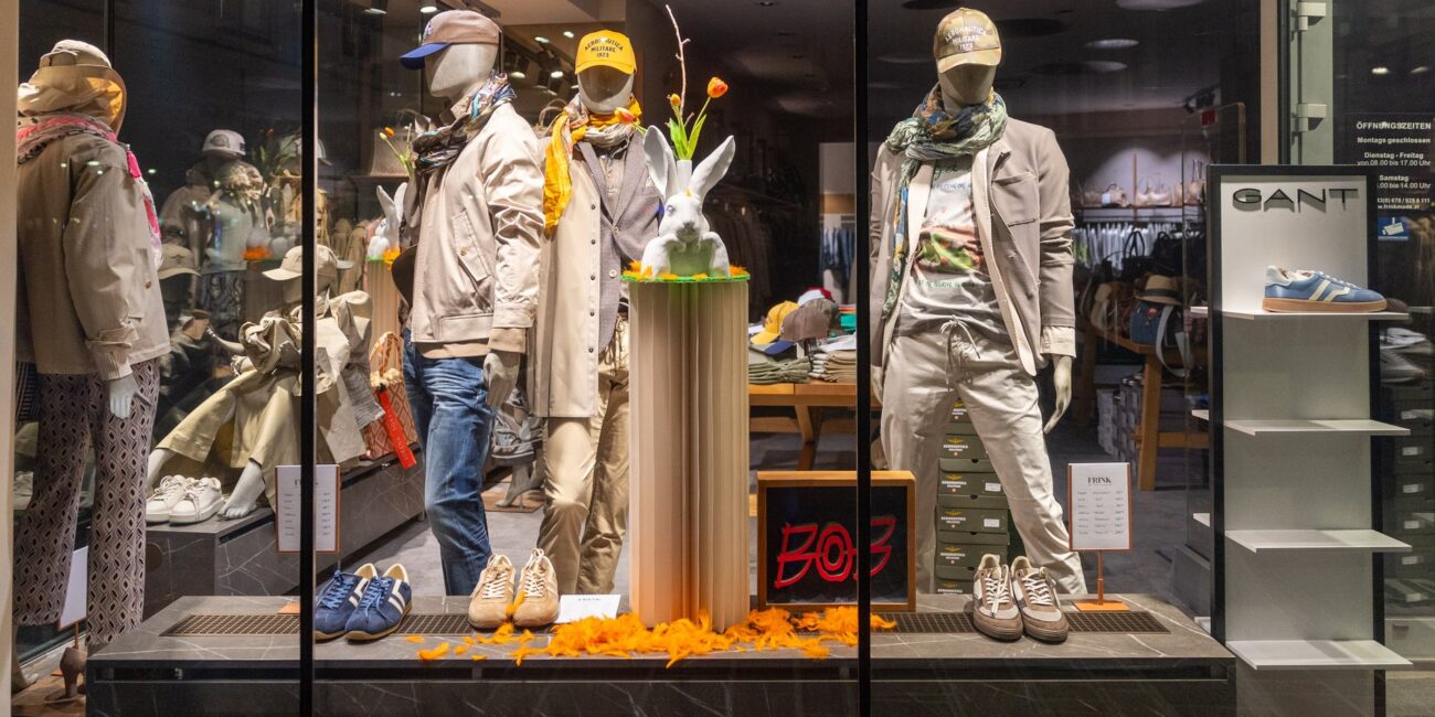 Frink Mode Herrenmode Schaufenster Klagenfurt