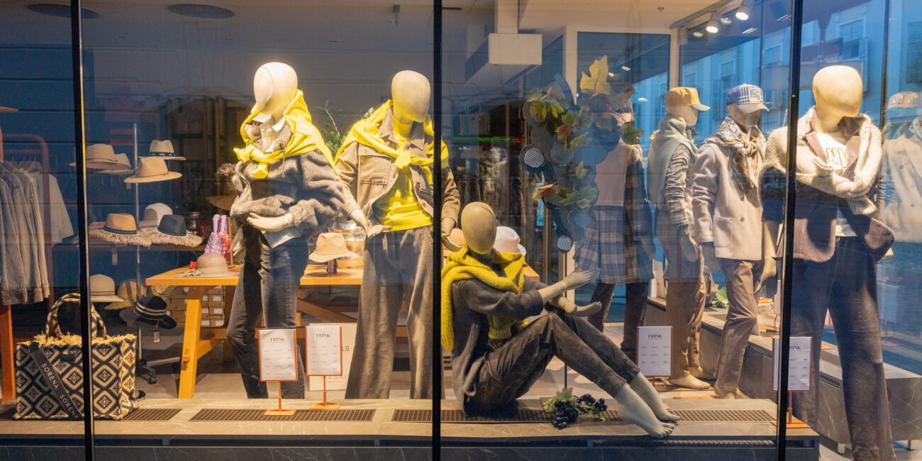 Frink Mode Damenmode Schaufenster Klagenfurt